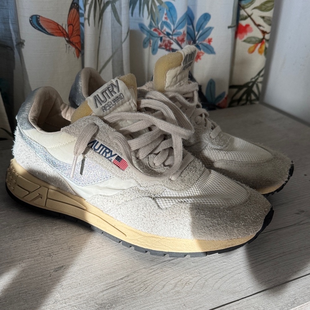 Autry Reelwind Silver/Gray mesh Sneakers